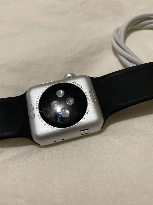 apple series 3 silver