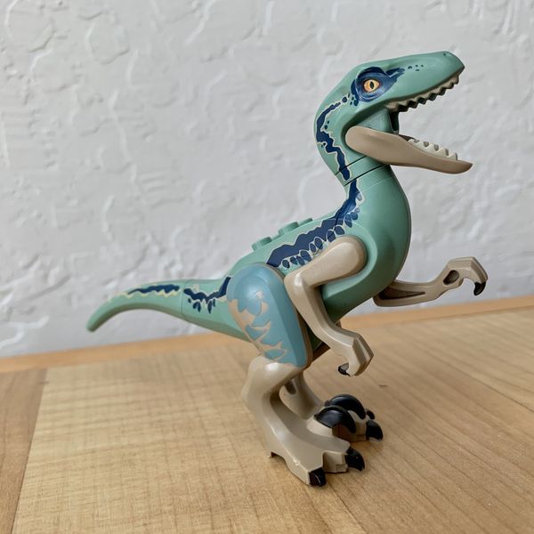 jurassic world green raptor