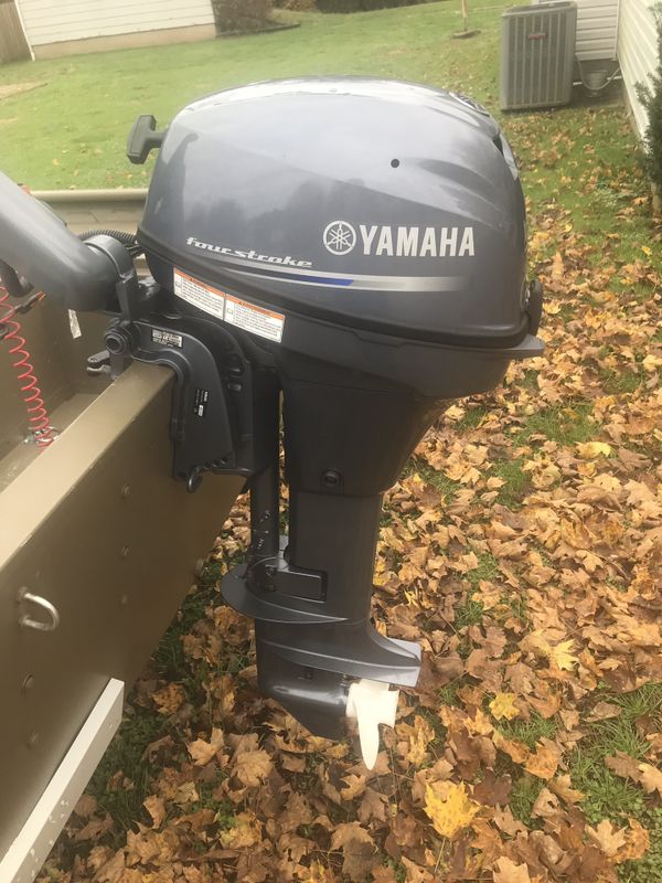 2015 G3 1652 VBW Boat 2015 Yamaha 9.9 Fourstroke Tiller Outboard 2015