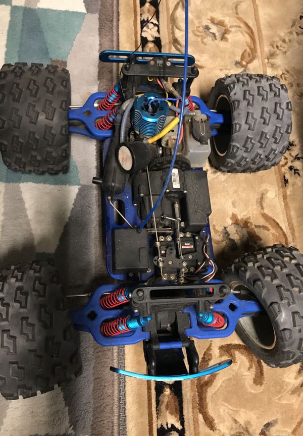 traxxas gas powered remote control cars