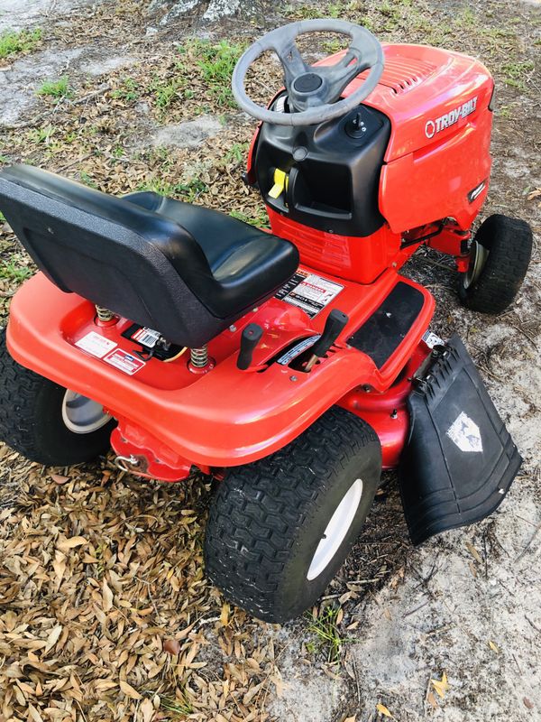 Troy Bilt Pony Riding Lawn Mower Tractor 42 439cc Briggs & Stratton 7 ...