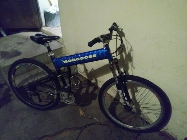 mongoose folding mountain bike