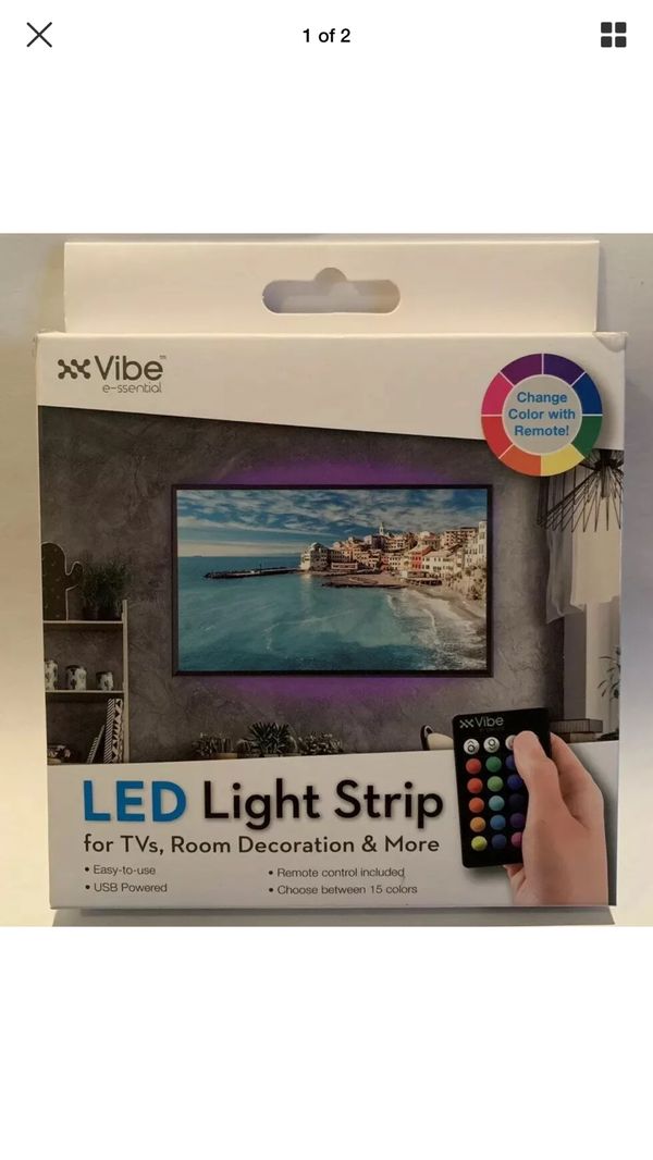 XX Vibe LED Light Strip 39 inch 15 Color Options (Shipping Only) for