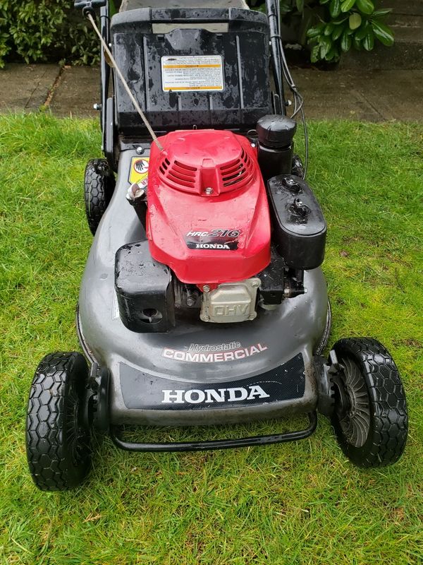 Honda HRC 216 commercial lawn mower for Sale in WA OfferUp