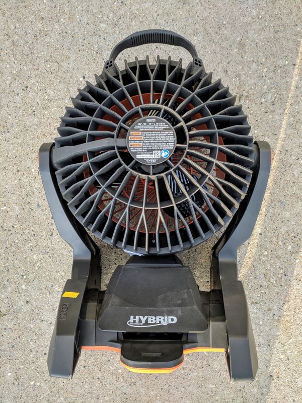 RIDGID hybrid 18v/cord portable fan for Sale in Caledonia, MI OfferUp