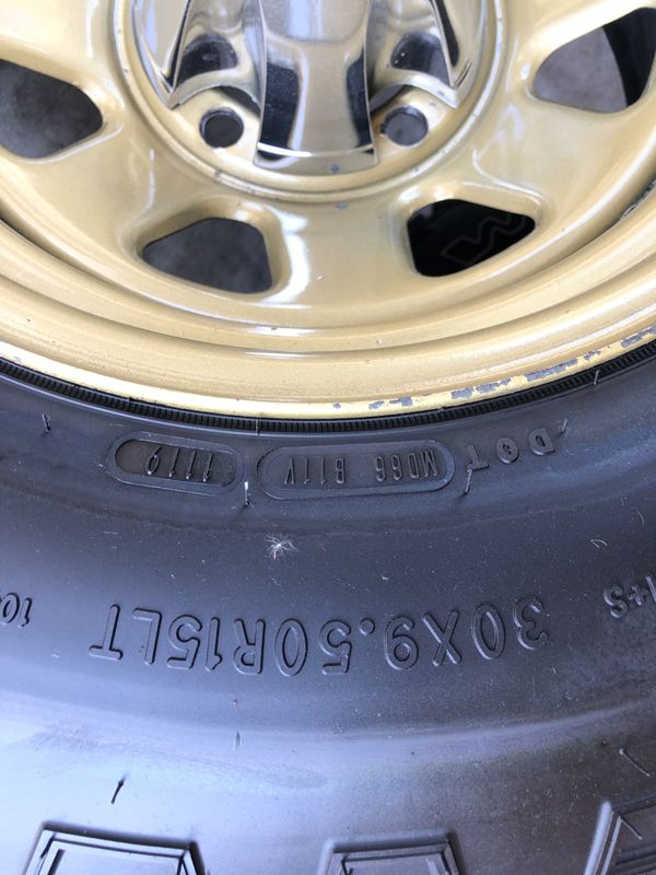 Genuine Jeep CJ Wagon Wheels & Tires, 15x8 for Sale in Vernon Hills, IL OfferUp