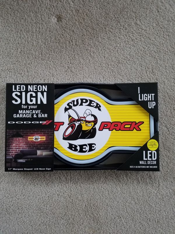 Car Dealerships Vancouver Wa >> Neon led scat pack bee logo muscle car Plymouth lighted ... Car Dealerships Vancouver Wa >> Neon led scat pack bee logo muscle car Plymouth lighted ...