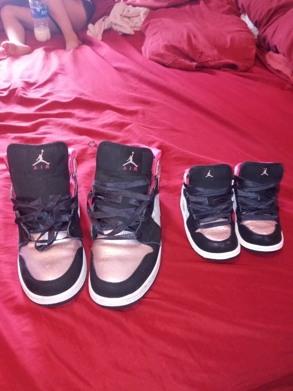 matching jordans for mom and daughter