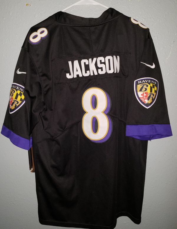 Brand New #8 Lamar Jackson Jersey Size Medium for Sale in Evans City