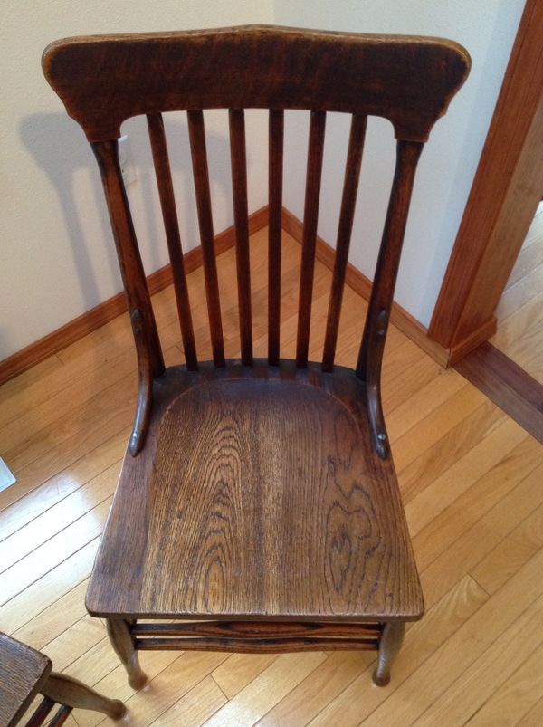Pair of Antique Oak Chairs for Sale in Tumwater, WA OfferUp