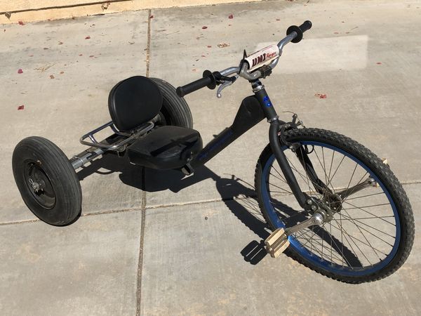 Custom Adult Low Rider Tricycle Drift Trike with Unicycle Frame for ...