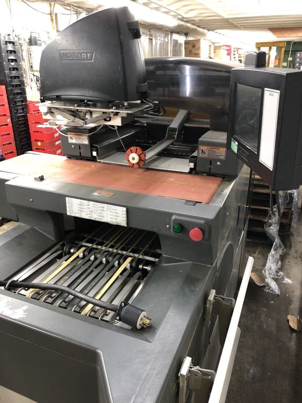 Hobart meat wrapping Machine ml 44210 in excellent working condition