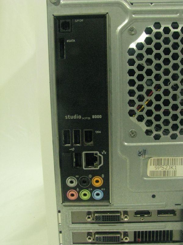 Refurbished Dell Studio Xps 8000 Desktop Intel Core I7 860 28ghz 1tb