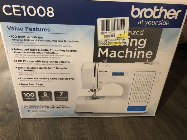 Sewing Machine Brother CE 1008 for Sale in Issaquah, WA - OfferUp