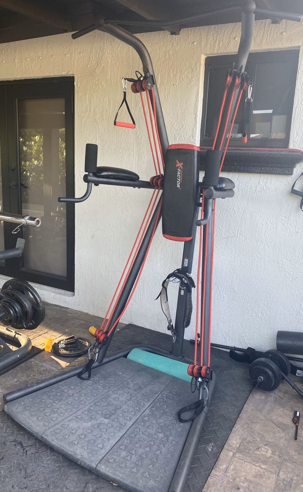 Weider Xfactor Plus Home Gym,pull up bar,dips,push up