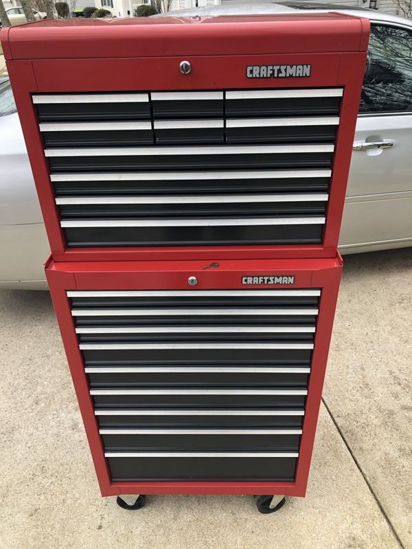 Craftsman Rolling Tool Box Cabinet & Chest 19 Drawer (read descriptions ...