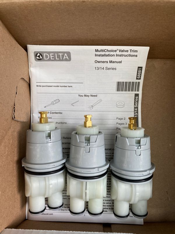Genuine Delta 13/14 Series Shower Cartridges for Sale in Chandler, AZ