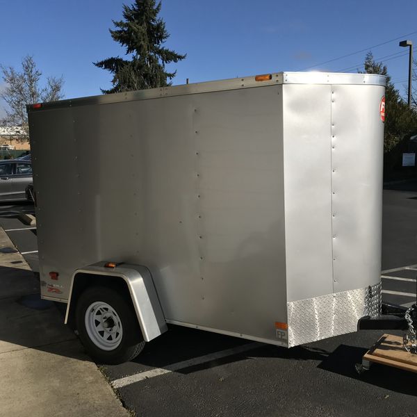 Wells Cargo 5x8 Fast Trac Enclosed Trailer for Sale in Joint Base Lewis ...