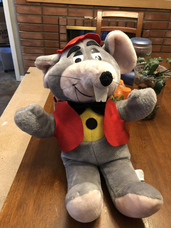 vintage chuck e cheese plush