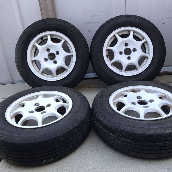 1995 Set of 4! 13” Stock Wheels Rims Original Honda Civic VX fits CRX