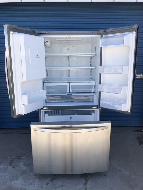Kenmore French Door Stainless Steel Refrigerator (30 DAY WARRANTY) for