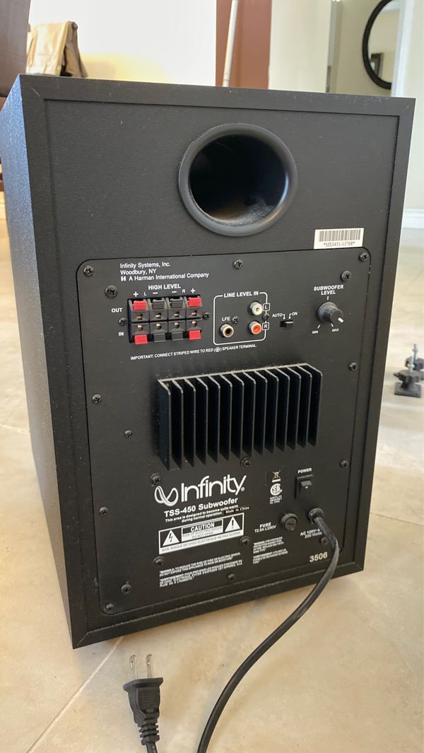 INFINITY Surround Sound Speakers 5.1 System for Sale in Miami, FL - OfferUp