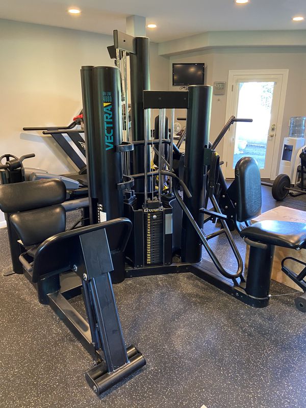VECTRA Fitness 4800 4-stack home gym / weight machine / exercise ...