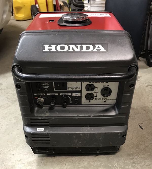 Honda eu3000is portable inverter generator Rv. Camping Generater for ...