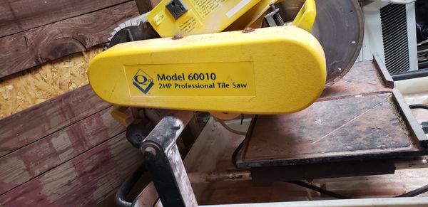 QEP Model 60010 Wet Tile Saw for Sale in Edgewood, WA - OfferUp