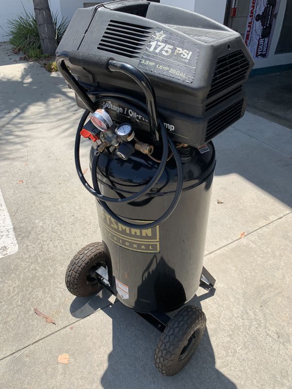 craftsman 1 hp air compressor 4 gal