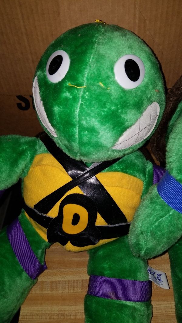 1989 teenage mutant ninja turtles stuffed toys