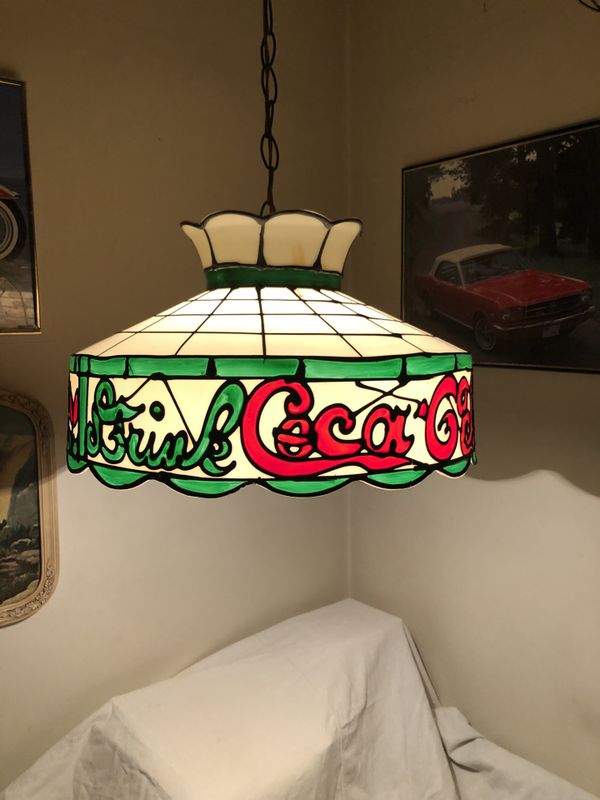 tiffany style pool table lamp