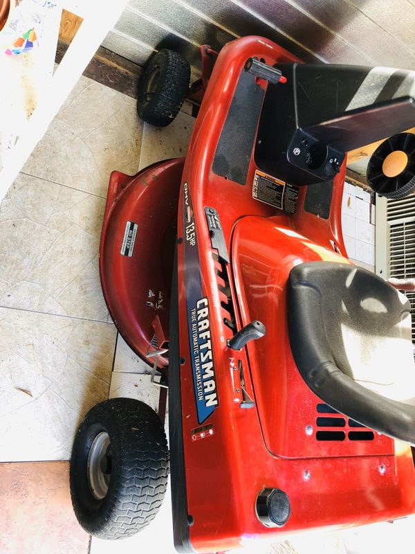 Craftsman 13.5 True Automatic Transmission Riding Lawn Mower for Sale