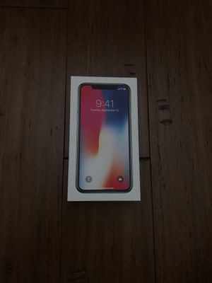 Caja iPhone X Silver De 256gb Usada Original