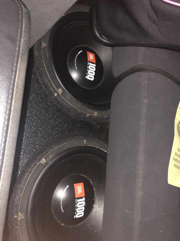 Jbl subwoofers 12” 1000 watt for Sale in Channelview, TX OfferUp