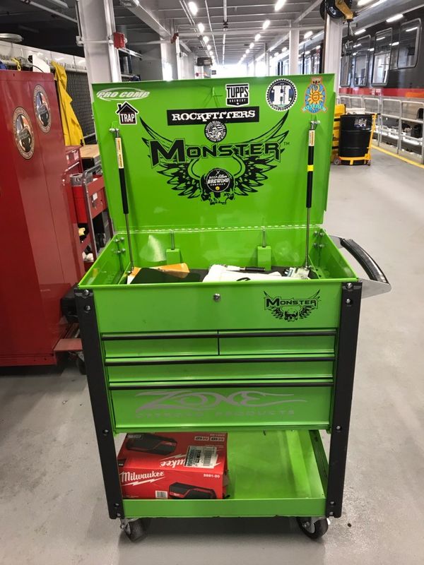 Monster Tool box great condition 350 obo for Sale in Keller, TX OfferUp