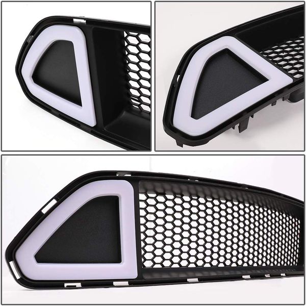 rtr upper grille with led lights