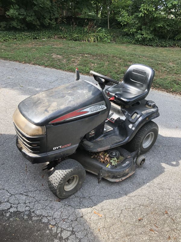 Craftsman riding mower with 48” deck for Sale in Silver Spring, PA