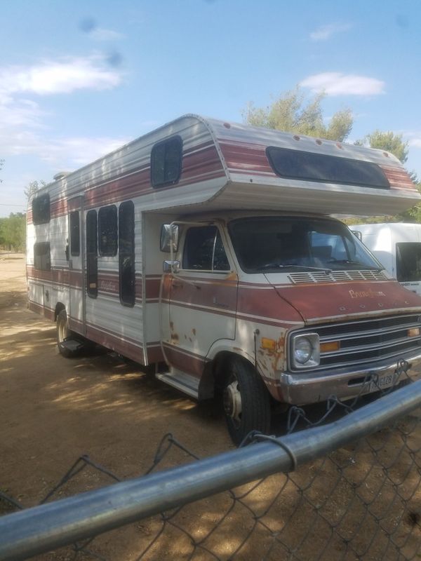 79 Dodge Brougham motorhome RV 999 obo for Sale in Pearblossom, CA