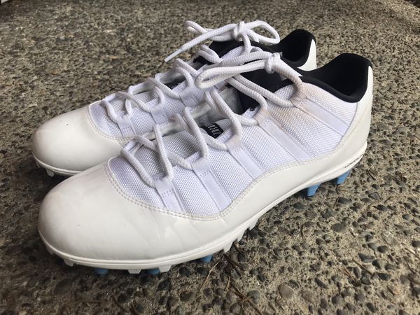 jordan 11 football cleats low