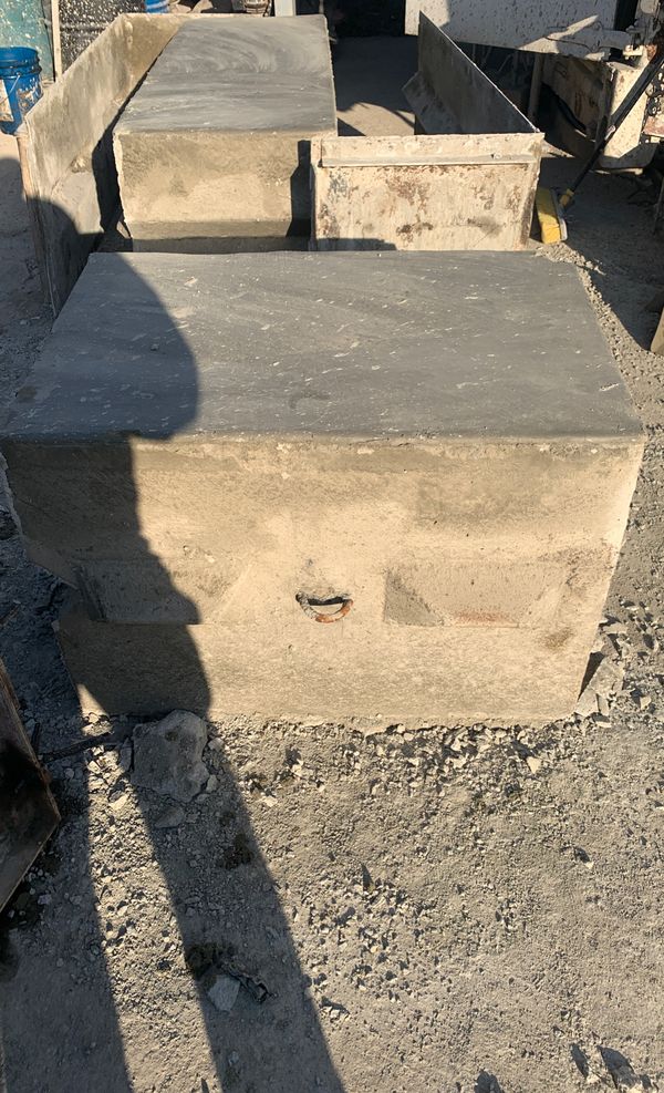 Concrete V blocks for sale. for Sale in El Cajon, CA OfferUp