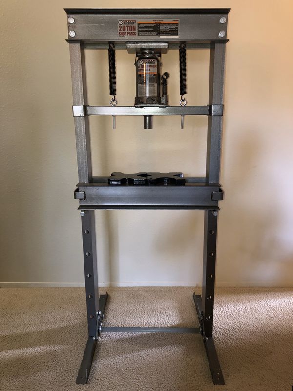 Harbor Freight 20 Ton shop press for Sale in Portland, OR - OfferUp