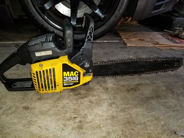 McCulloch 3516 35cc chainsaw for Sale in Seattle, WA - OfferUp