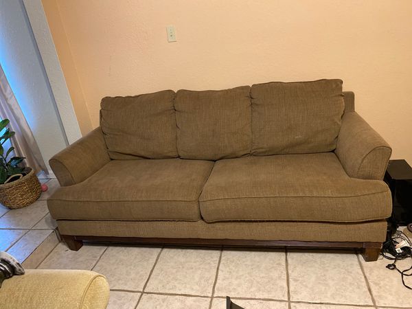 sofa mart leather couch
