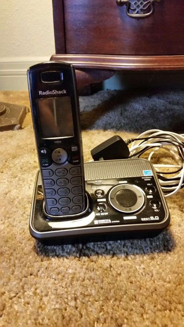 Radio shack cordless house phone with answering machine for Sale in ...