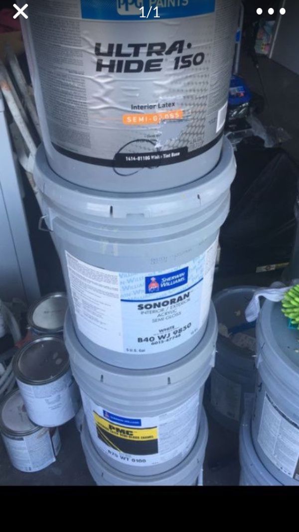 New 5 gallons bucket SherwinWilliams paint for Sale in Bakersfield, CA