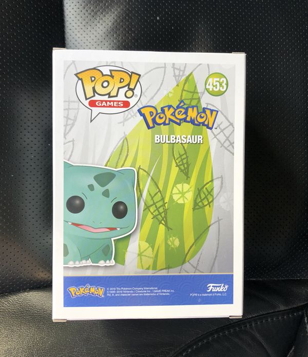 funko pop 453 bulbasaur