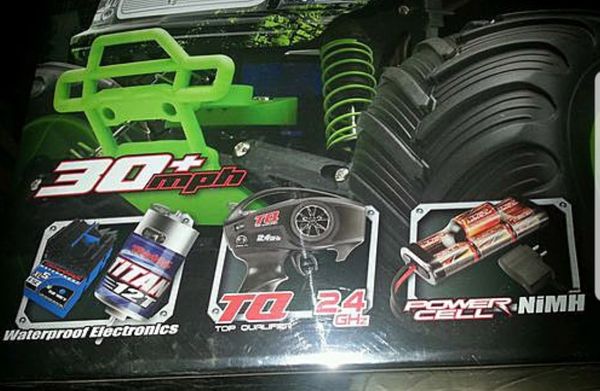 monster energy rc truck traxxas