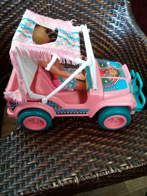 old barbie jeep