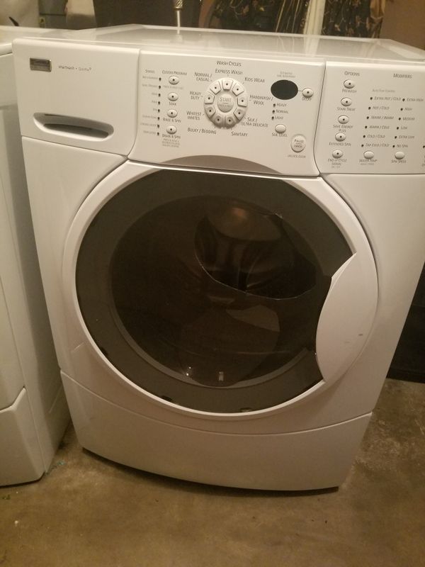 Kenmore Elite High Efficiency Smartwash Gas Washer and Electric Dryer
